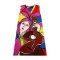 Woman Sleeveless Dress - Multicolor : Pink haired girl with guitar