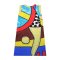 Woman Sleeveless Dress - Cream : Geometric Reverie