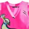 Woman Sleeveless Dress - Pink : Peacock of Glory