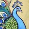 Woman Sleeveless Dress - Gold : The Proud Peacock