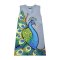 Woman Sleeveless Dress - Grey : The Proud Peacock