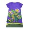 Women Dress - Purple : Dog in a Violet Dreamscape