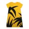 Woman Dress - Yellow : Yellow Cheetah in the Shade