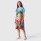 Woman Dress - Blue : She is Art