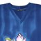 Woman Dress - Blue : Blooming Lotus on Indigo Waters