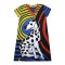 Woman Dress - Multicolor : The Playful Dalmatian Grid