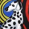 Woman Dress - Multicolor : The Playful Dalmatian Grid