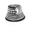 Black Bucket Hat : Graphic Woman