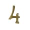 ตัวเลขหนา เรียบ - 4