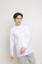 เสื้อยืด [สีขาว] คอกลม แขนยาว  Cotton แท้100% No. 32 เสื้อยืดแขนยาว