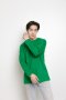 เสื้อยืด [สีเขียวไมโล] คอกลม แขนยาว Cotton แท้100% No. 32 เสื้อยืดแขนยาว