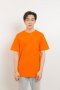 เสื้อยืด [สีส้ม] คอกลม แขนสั้น Cotton แท้100% No. 32 เสื้อยืดแขนสั้น