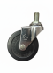 ลูกล้อ3นิ้วยางดำ คุณภาพสูง รับน้ำหนัก 30-70 กก. รุ่น 420A-R ตรา Hammer (1ลูก)