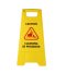 ป้ายเตือนกำลังทำความสะอาด Cleaning in progress / Wet Floor ป้ายเตือนพื้นเปียก ตรา HORECAT 56022