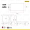 รถยกแบบโต๊ะยก500กก.รถยกเทเบิ้ลลิฟต์ Table lift truck รถยกสูง โต๊ะยกไฮดรอลิค โต๊ะติดล้อยกสูง Work Mate 53380