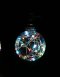 หลอดแอลอีดี ทรงกลม เหมาะสำหรับตกแต่งห้อง ร้านอาหาร โรงแรม ให้แสงฟรุ้งฟริ้งสวยงาม ขนาด 1 วัตต์ LED Fantastic Globe-94 1W E27 RGB 