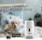 เครื่องให้อาหารสุนัข แมว สั่งด้วยมือถือ WIFI Smart pet food feeder WIFI EV02