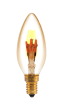 LED Filament Dimmable E14      หลอดแอลอีดี ฟิลาเมนต์ ปรับหรี่แสง ใช้ร่วมกับสวิตซ์ดิม ทรง เปลวเทียน ขนาด 4วัตต์ แสงวอร์มไวท์ E14