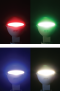 LED MR16 RGB With Remote Control หลอดแอลอีดี MR16 220V 3 วัตต์ GU5.3 RGB พร้อมรีโมท หลอดแอลอีดี MR16 220V ขนาด 3 วัตต์ เปลี่ยนสีได้ถึง 16 เฉดสี และ หรี่แสงได้ด้วยรีโมทคอนโทรล สำหรับตกแต่งสถานที่ต่างๆ