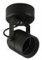 โคมติดลอย แอลอีดี โคมประหยัดไฟ กลม สีดำ สำหรับใส่หลอดแอลอีดี โคมใส่หลอด Tracklight Surface Mounted Circle/Black for MR16 GU5.3