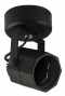 โคมติดลอย แอลอีดี โคมประหยัดไฟ 8 เหลี่ยม สีดำ สำหรับใส่หลอดแอลอีดี โคมใส่หลอด Tracklight Surface Mounted Octagon/Black for MR16 GU5.3