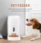 เครื่องให้อาหารสุนัข แมว สั่งด้วยมือถือ WIFI Smart pet food feeder WIFI EV02