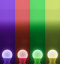 หลอดแอลอีดี สีน้ำเงิน สีแดง สีเขียว สีเหลือง  6 วัตต์ ขั้ว E27 สำหรับตกแต่งร้านอาหาร ตกแต่งทั่วไป LED A60 Color 
