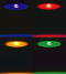 หลอดแอลอีดี พาร์38 สีเหลือง สีน้ำเงิน สีเขียว สีแดง  8 วัตต์ E27 LED Par38 Color 