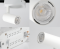 โคมแทร็คไลท์แอลอีดี สีขาว และ สีดำ ขนาด 35 วัตต์ แสงขาวนวลคูลไวท์ มุมแสง 24องศา LED Tracklight 35W 