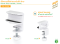 Power Strip Holder ( white )