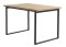 โต๊ะอาหาร AABENRAA 120x80x75 โอ๊ค/ดำ