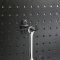 Single Stay Pegboard Hook ตะขอแขวน Hook ใช้สำหรับเกี่ยวผนังรู Pegboard ใช้จัดเก็บอุปกรณ์ (แพ็ค 10 ชิ้น)