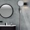 HONS Bathroom ชุดฝักบัวสายอ่อน SS304-CH ABS สีโครม สายน้ำนุ่มนวล ไม่ทำให้เจ็บผิว อุปกรณ์ครบชุด รับประกันสินค้า 1 ปี