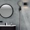HONS Bathroom ชุดฝักบัวสายอ่อน SS503-CB ABS สีโครม สายน้ำนุ่มนวล ไม่ทำให้เจ็บผิว อุปกรณ์ครบชุด รับประกันสินค้า 1 ปี