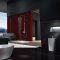 HONS Bathroom ชุดเรนชาวเวอร์ รุ่น ST400 สีโครม ฝักบัวสีดำ เสาปรับระดับได้ รองรับเครื่องทำน้ำอุ่น รับประกันสินค้า 1 ปี