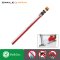 Door Seal - adhesive strip, clear color, silicone rubber - can be used with all types of doors (2 sizes)