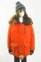 เช่าเสื้อขนเป็ด รุ่น Bright Orange red Padded Overcoat 0912GDS660FARE4XL