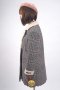 เช่าเสื้อโค้ทผู้หญิง รุ่น  Ebony Houndstooth breasted Coat  902GCL228FABKS1