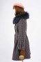 เช่าเสื้อโค้ทผู้หญิง รุ่น   Fur Faux Obsidian Swing Double Breasted Coat  905GCL435FABKS1