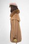 เช่าเสื้อโค้ทผู้หญิง รุ่น  Fur Faux Saddle Brown Capelet 905GCL436FABRXS1