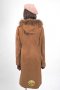 เช่าเสื้อโค้ทผู้หญิง รุ่น  Apple Cinamon Fur Straight Coat 904GCL356FABRS1