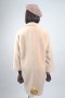 เช่าเสื้อโค้ทผู้หญิง รุ่น Faux Mink Fluffy Light Peach Swing Double Breasted Coat	 902GCL282FACRXL1