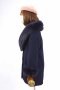 เช่าเสื้อโค้ทผู้หญิง รุ่น  Royal Blue Breasted Coat with Fur  902GCF044YYNAS1