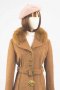 เช่าเสื้อโค้ทผู้หญิง รุ่น Tawny Brown Fur Coat 906GCL457FABRM1