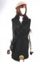 เช่าเสื้อโค้ทผู้หญิง รุ่น Rustt-Oleum Flat Black Fur Long Coat 0912GCF655FABKL1