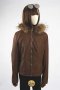 *** Limited Editon  เช่าเสื้อกันหนาว รุ่น  Almond Golden Leather jacket 0911GJP546FABRL1