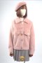 เช่าเสื้อโค้ทผู้หญิง รุ่น Faux Mink Fluffy Cayenne Jacket Coat 902GJS218FAPKS1
