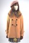 เช่าเสื้อโค้ทผู้หญิง รุ่น  Peacan Brown Duffle Coat  902GCL196FABRS1