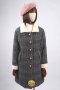 เช่าเสื้อโค้ทผู้หญิง รุ่น  Ebony Herringbone Topcoat	 901GCL023FABWS1