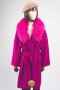 เช่าเสื้อโค้ทผู้หญิง รุ่น  Pink Glo Swing Double Breasted Coat 0911GCL342FAPKF2